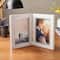 Expressions™ 2 Opening 5" x 7" White Hinged Collage Frame by Studio Décor®